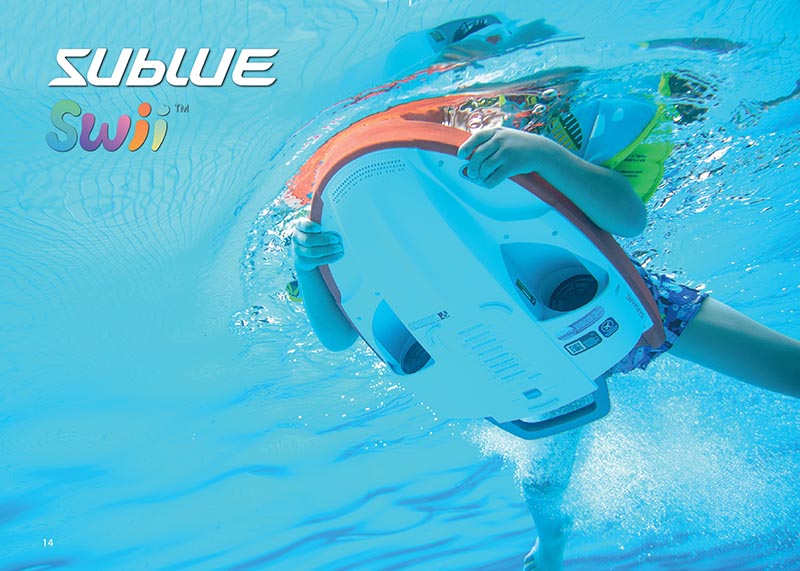 Brochure Sublue - scooters sous-marins